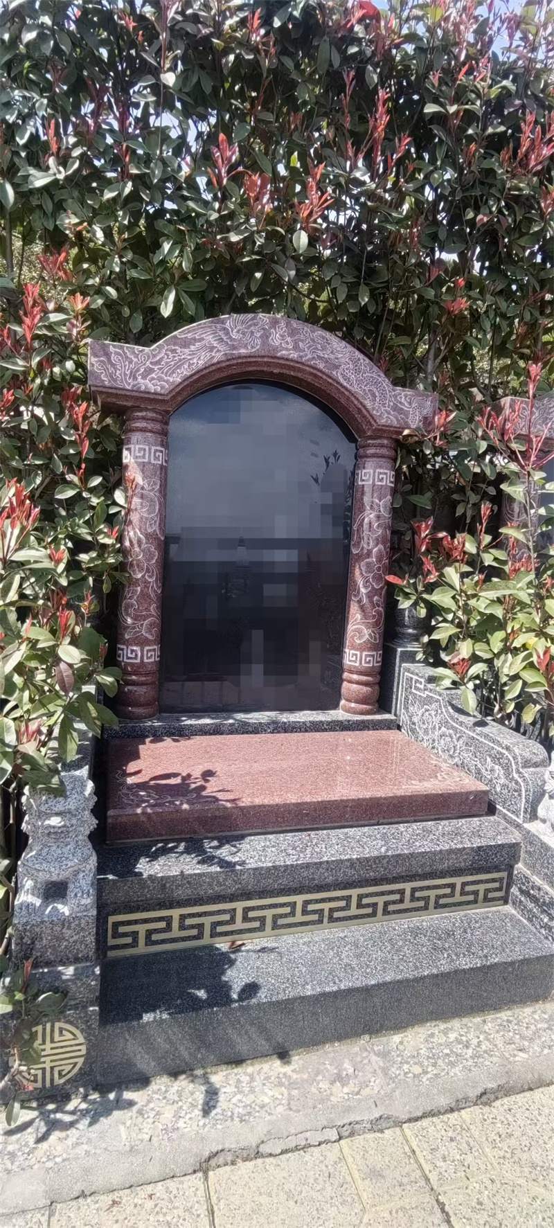 西区绿化：辛山乙向（坐西朝东）