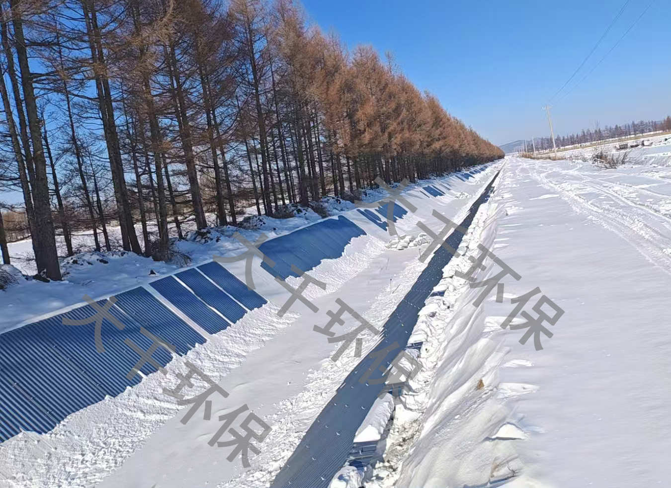 高标准农田干渠护坡工程