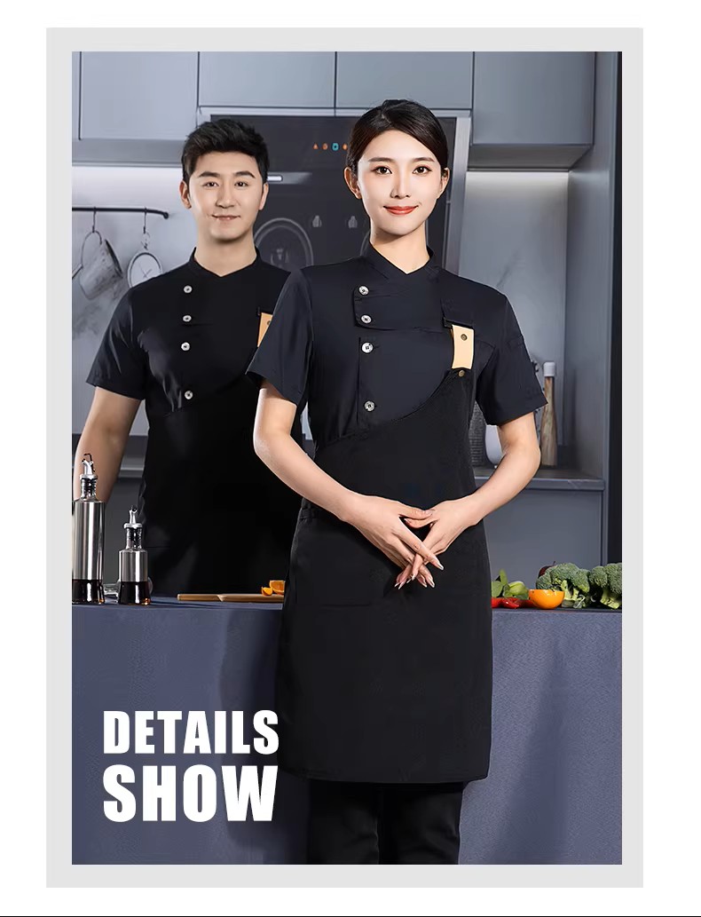 餐饮酒店西餐厅厨房工作服