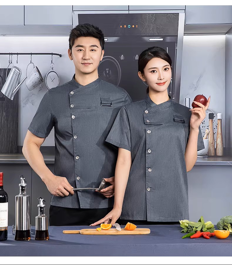 餐饮酒店西餐厅厨房工作服