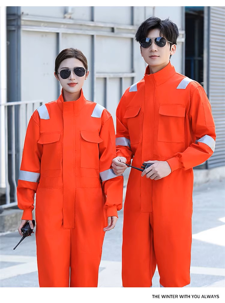 春秋涤棉连体服