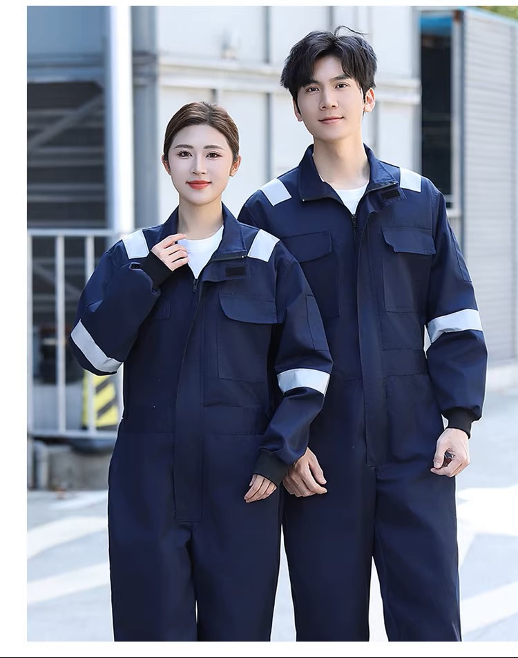 春秋涤棉连体服