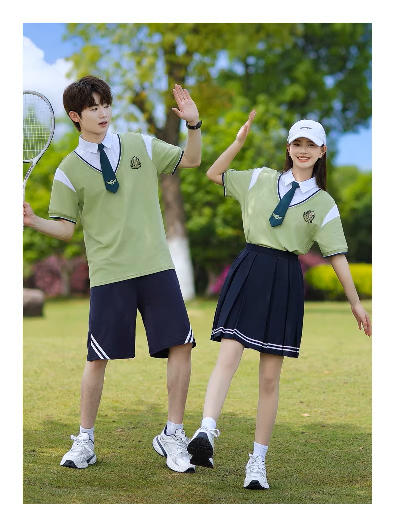 短袖衬衫校服
