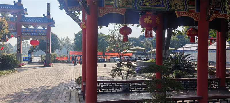 白塔山公墓园区景观