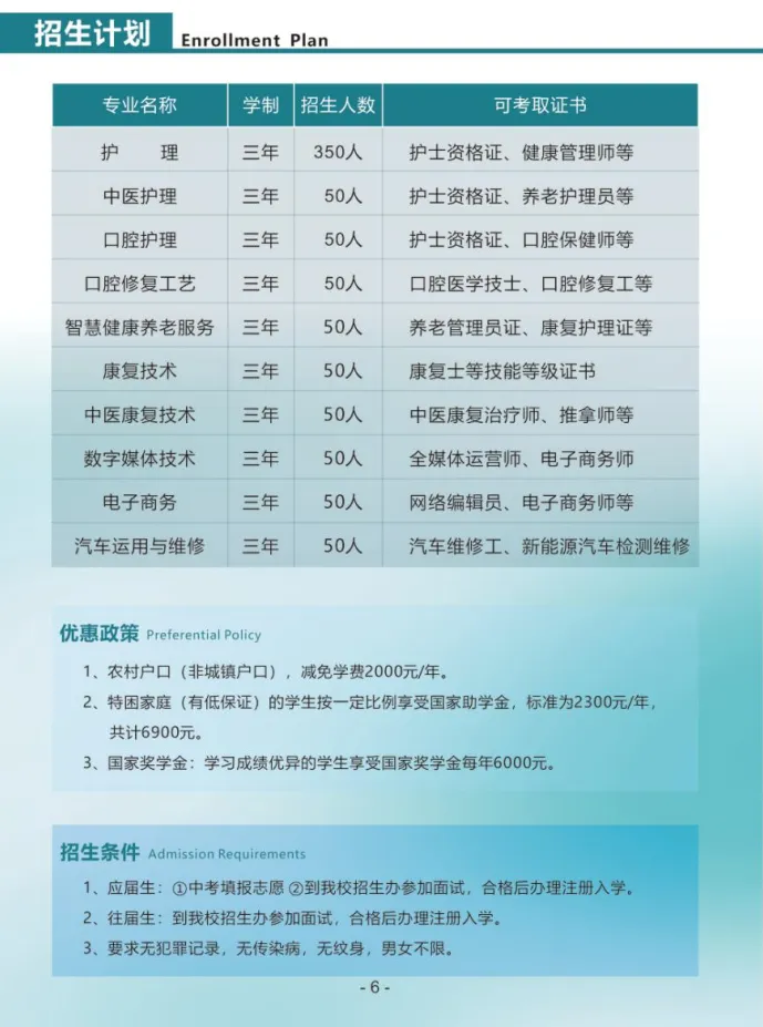 营口渤海卫生学校