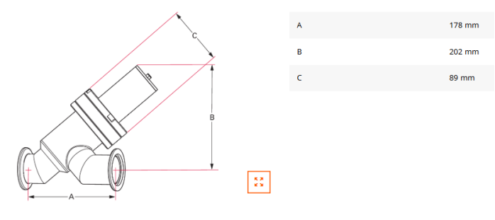 单动式真空角阀