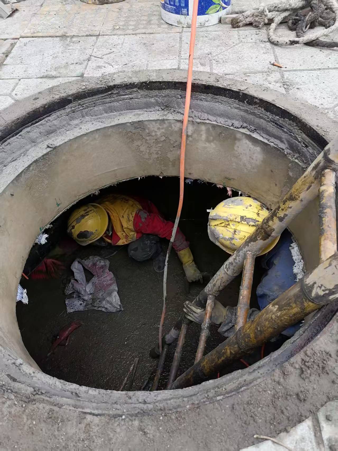郫都区太清路地下管道防水施工
