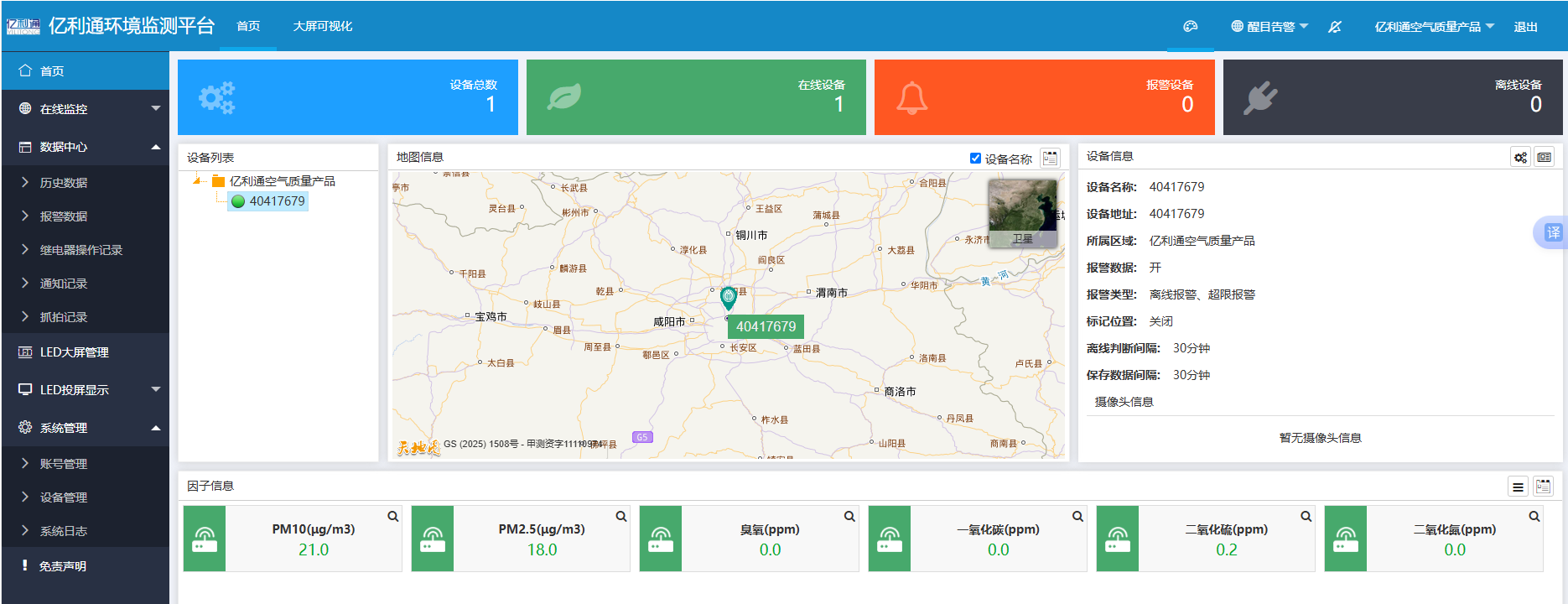 空气质量监测系统
