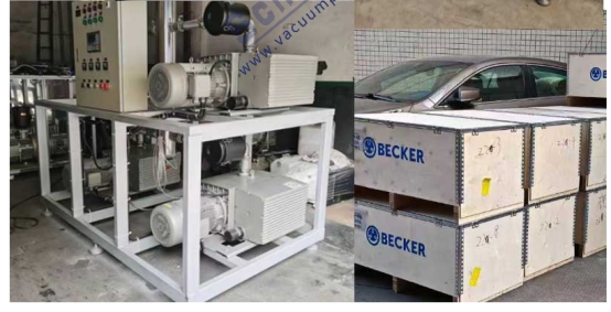 无油旋片真空泵