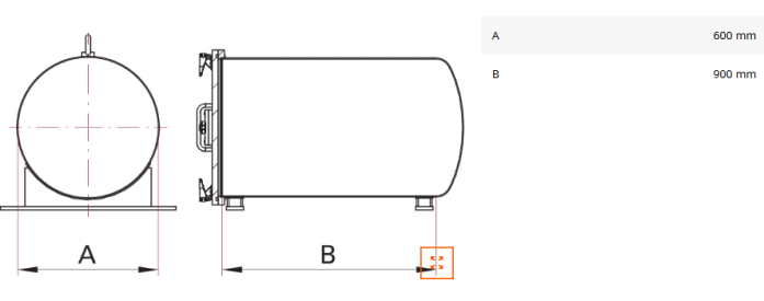 卧式高真空存储罐