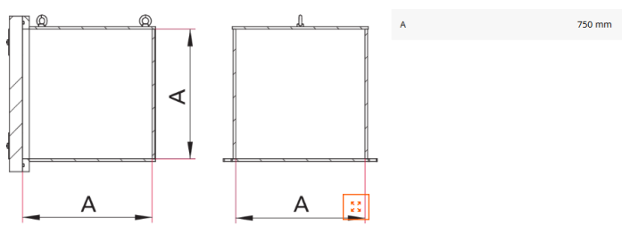 高真空方形实验腔体
