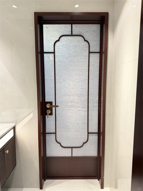 卫生门夹丝玻璃隔断