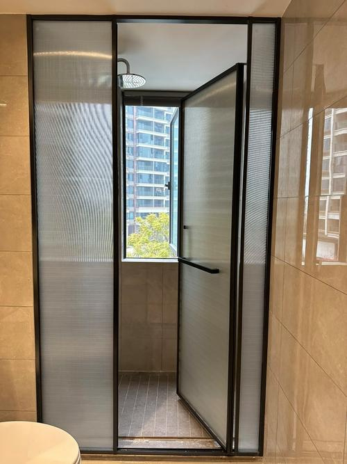 卫生门夹丝玻璃隔断