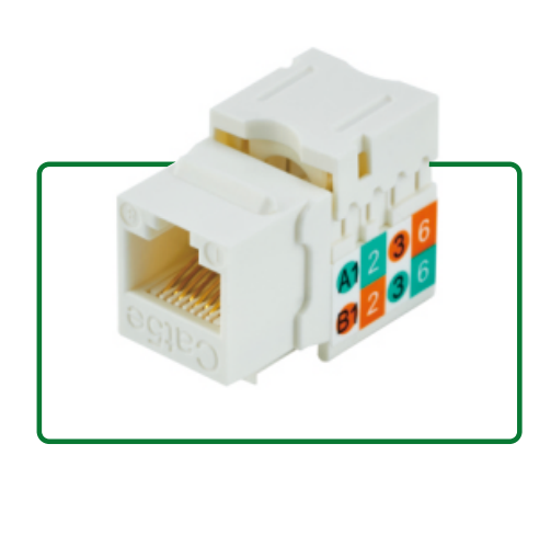 超五类非屏蔽模块