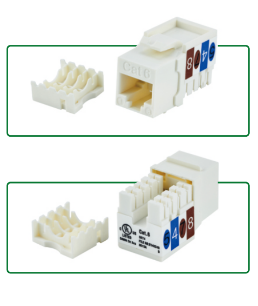 六类非屏蔽模块