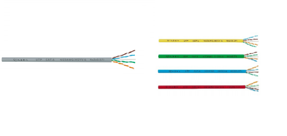 六类非屏蔽数字通信电缆