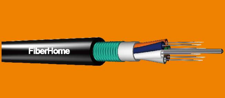 室外钢带纵包层绞式光缆GYTS