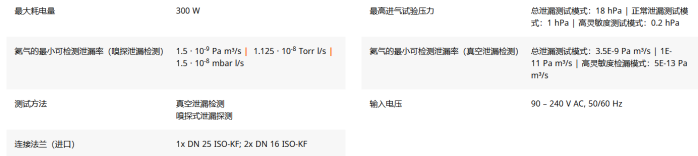 Pfeiffer 氦质谱检漏仪