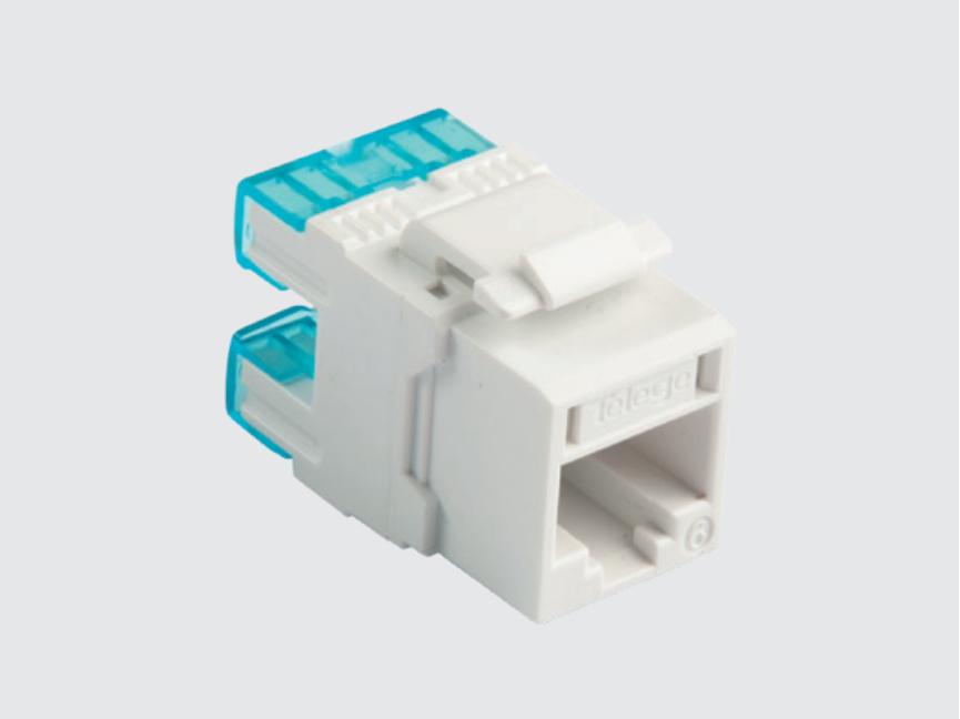 六类非屏蔽RJ45模块 NPL5.566.2002