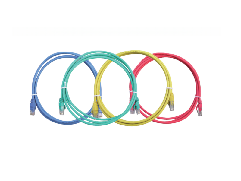 6类RJ45-RJ45非屏蔽跳线(灰/1米/568B） NPL3.695.2680