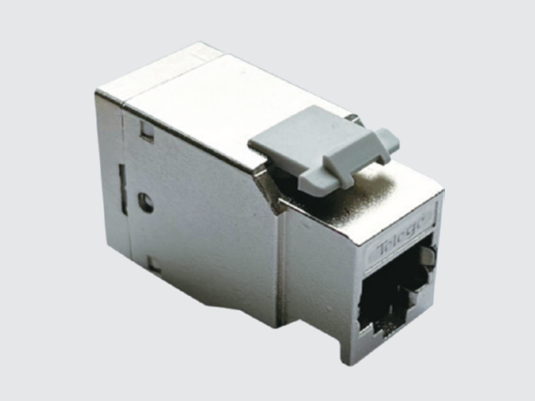 六类RJ45屏蔽插座模块(锌合金)（NPL5.566.2009）