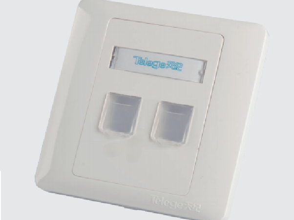 F系列单位插座面板（FA3-08/C1B）