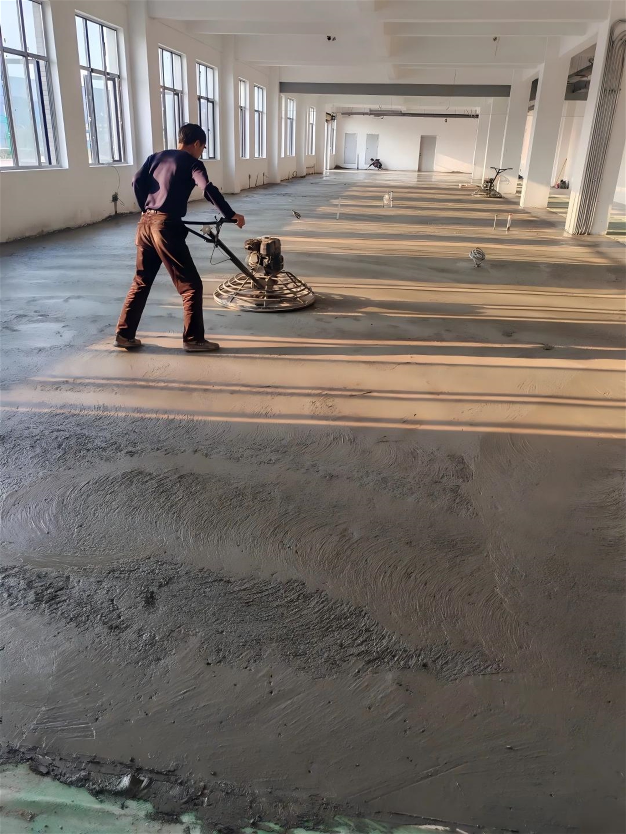 混凝土浇注地坪