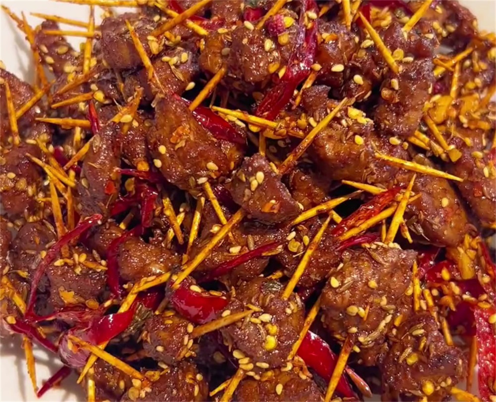 牙签牛肉