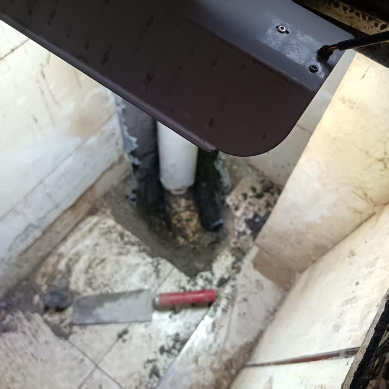 水管安装暗管测漏