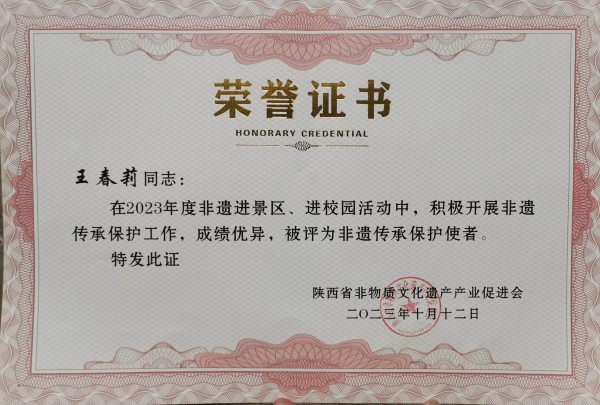 陕西匠心艺品非物质文化遗产传承有限公司