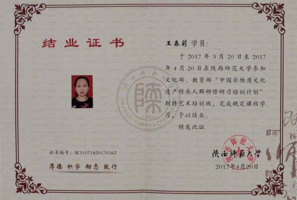 陕西匠心艺品非物质文化遗产传承有限公司