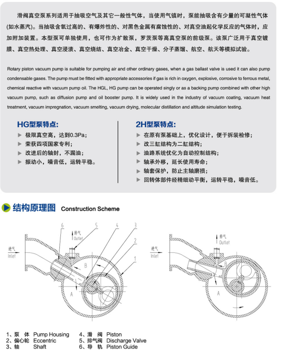 星光真空滑阀式真空泵