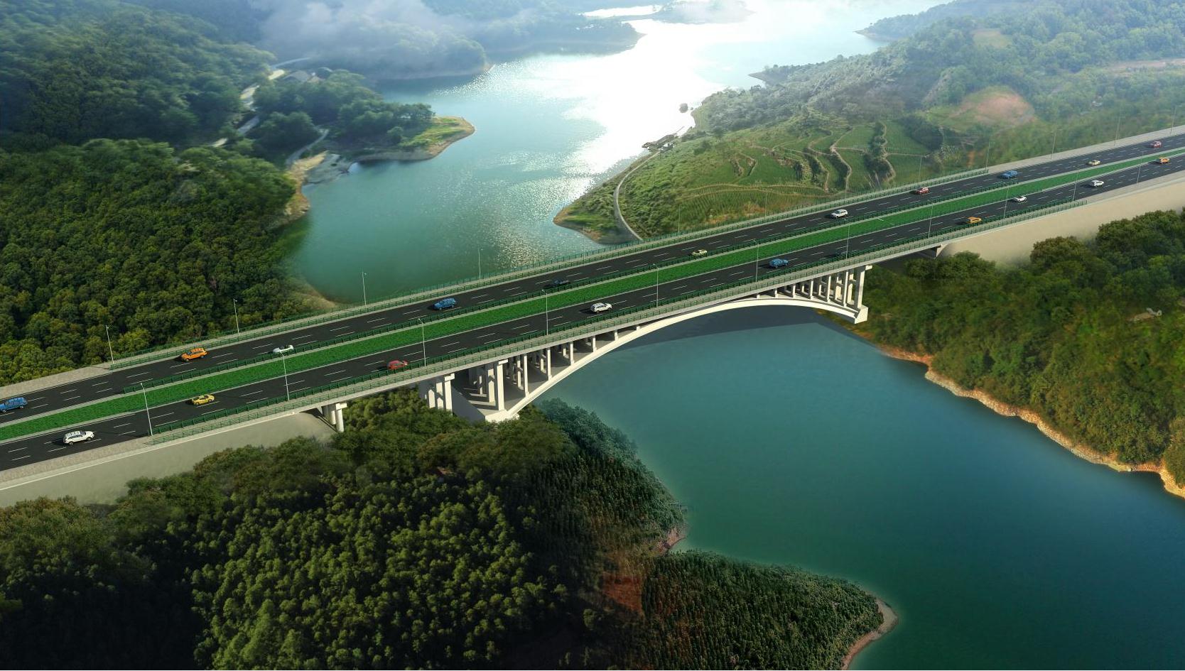 道路道路效果图