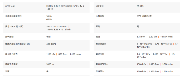Pfeiffer 无油涡旋干泵