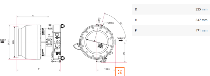 ATH2804M 全磁浮涡轮分子泵