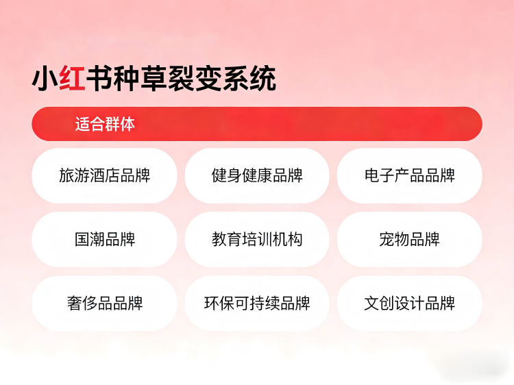 小红书裂变系统