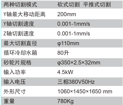 GMC-350自动金相切割机
