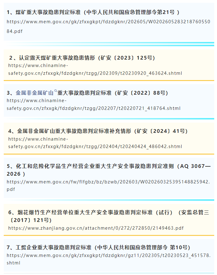 事故隐患判定