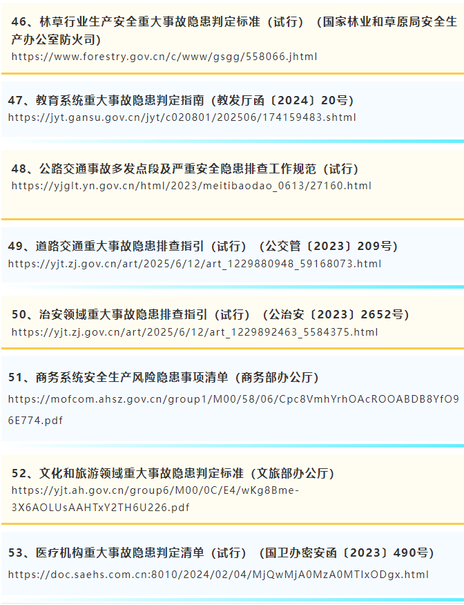 事故隐患判定