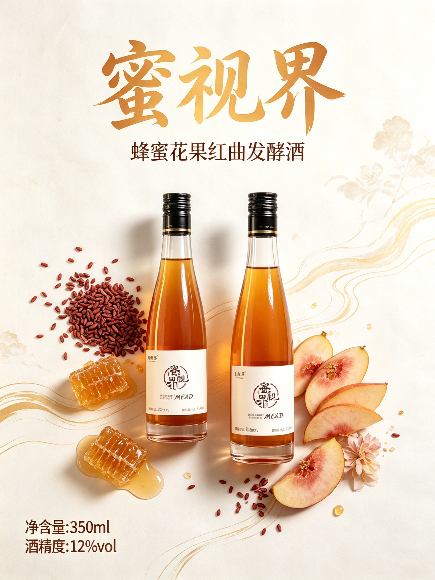 红曲蜂蜜酒