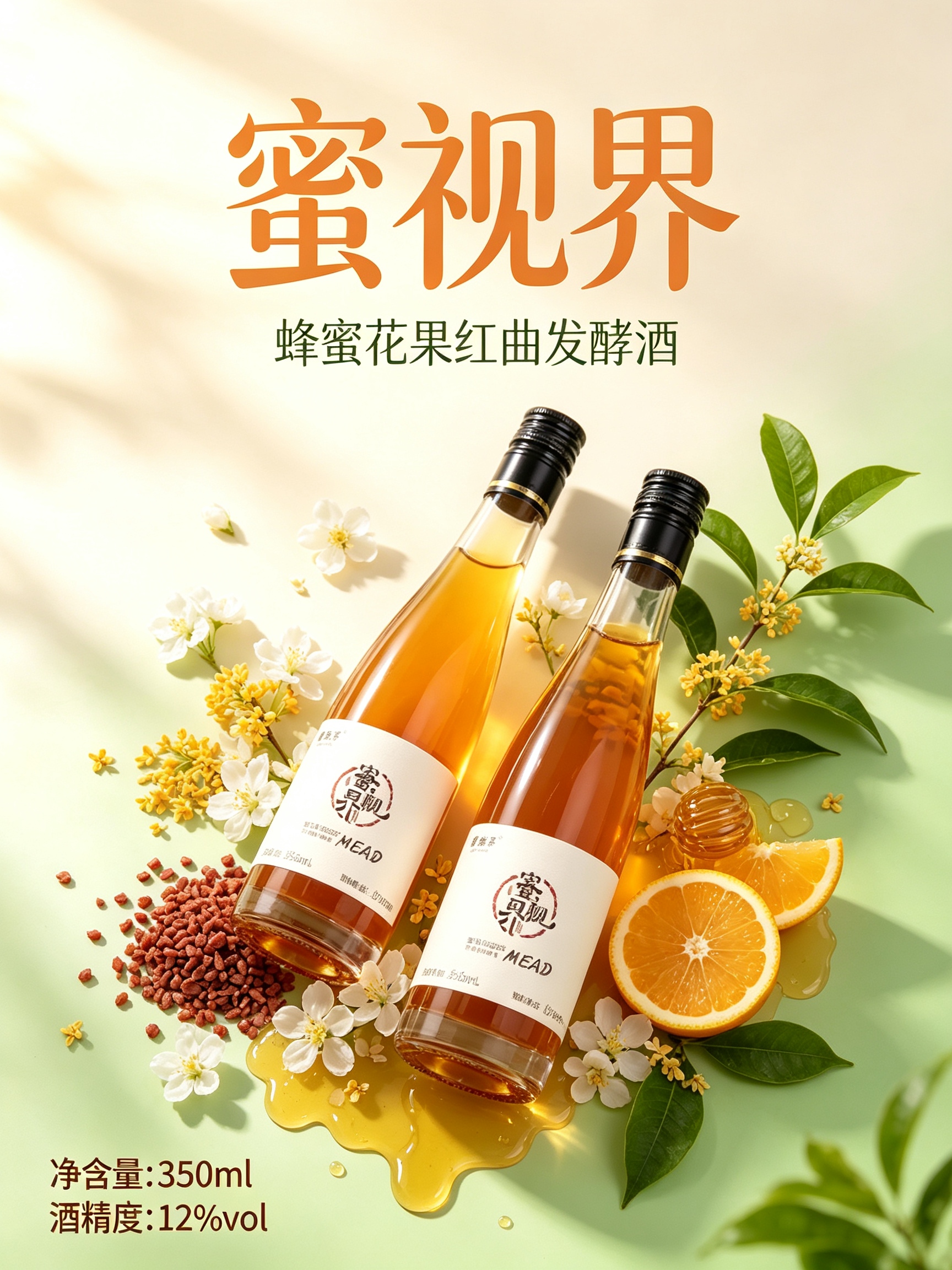 红曲蜂蜜酒