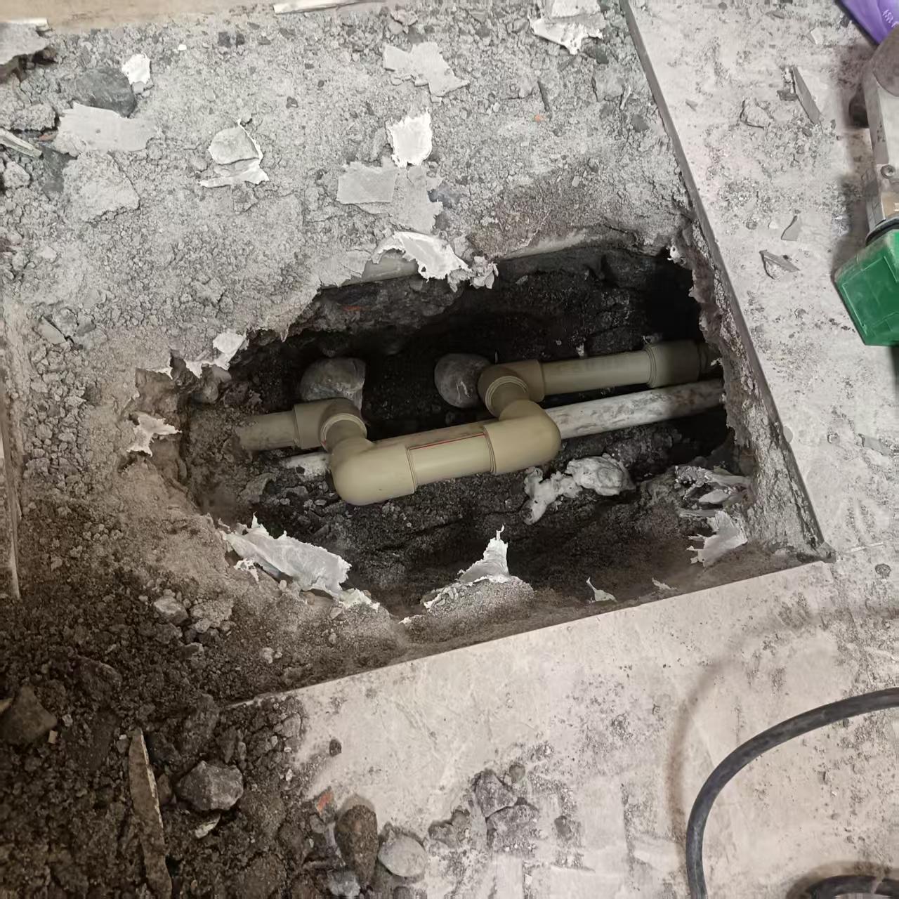 都江花园漏水检测案例
