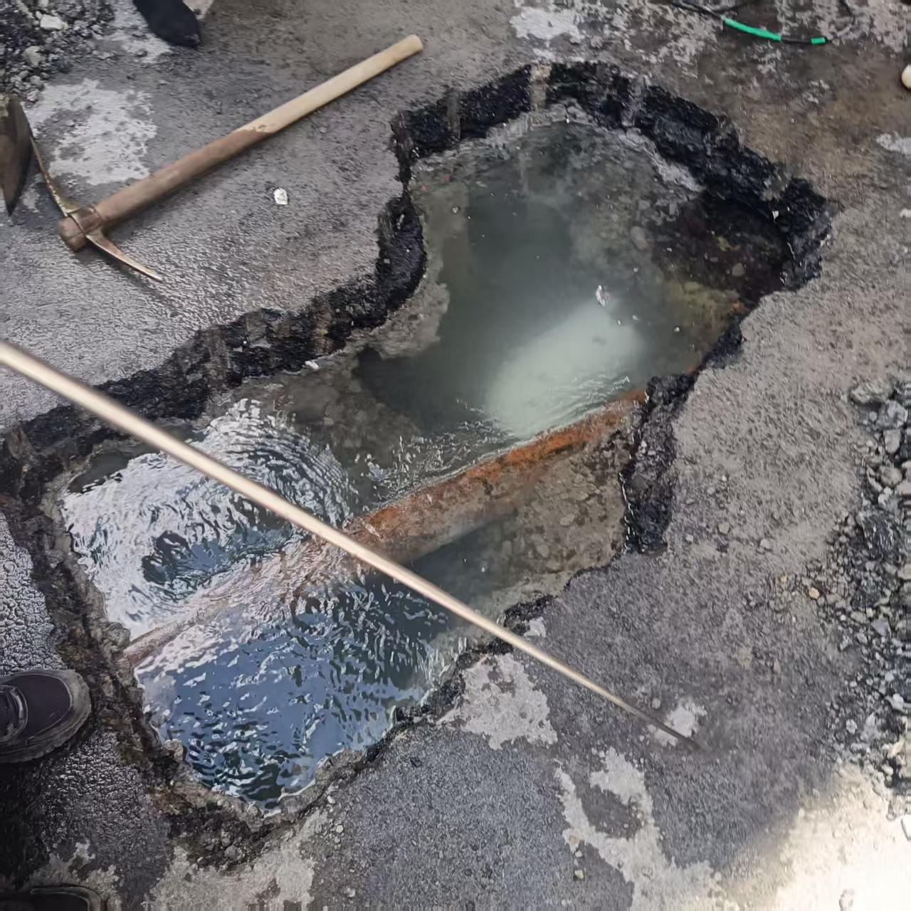 马尔康城市主水管漏水检测案例