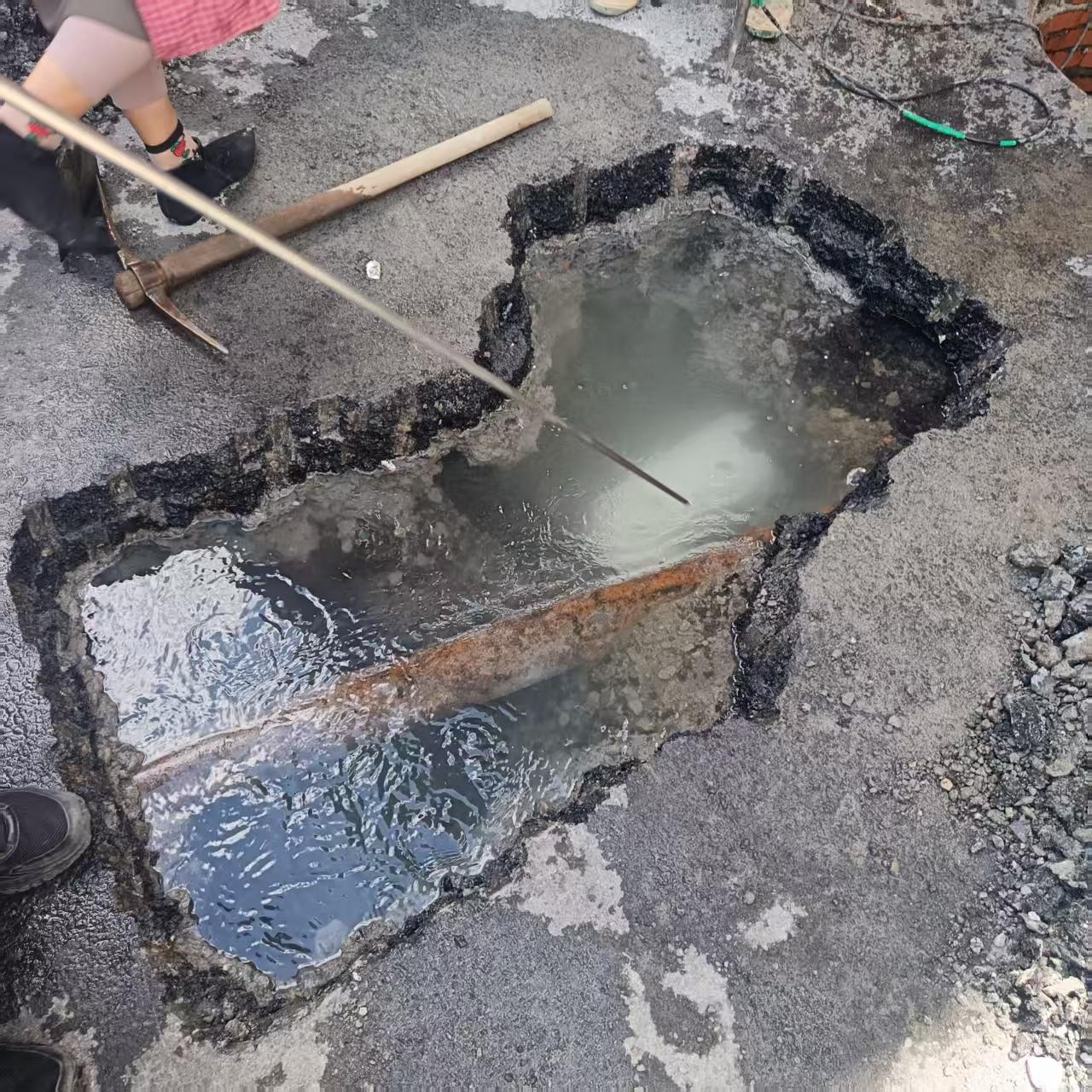 马尔康城市主水管漏水检测案例