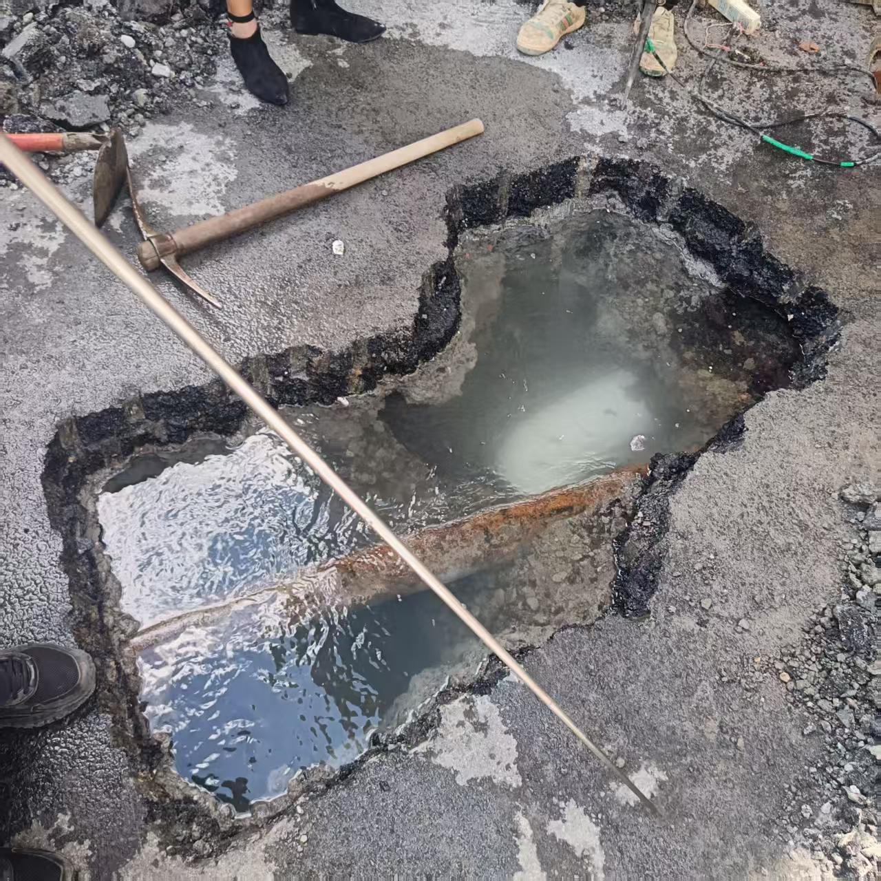 马尔康城市主水管漏水检测案例