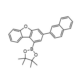3-(2-萘基)-1-频哪醇硼酸酯二苯并[b,d]呋喃
