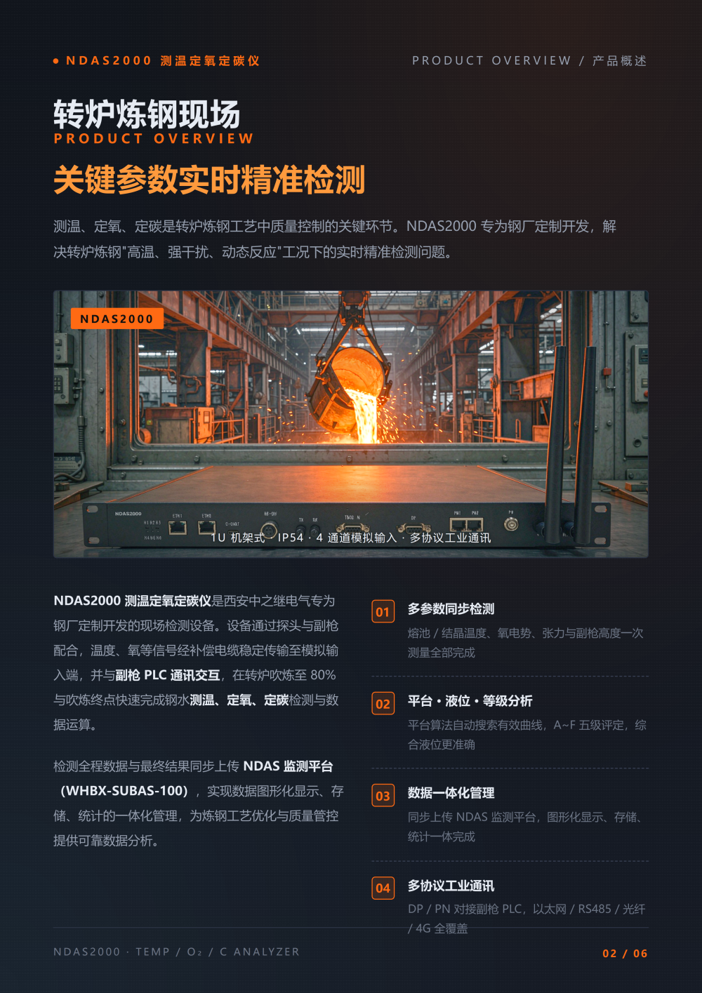 NDAS2000 测温定氧定碳仪
