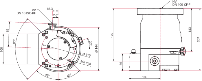 1792636762715553.png 普发 HiPace300H 涡轮分子泵
