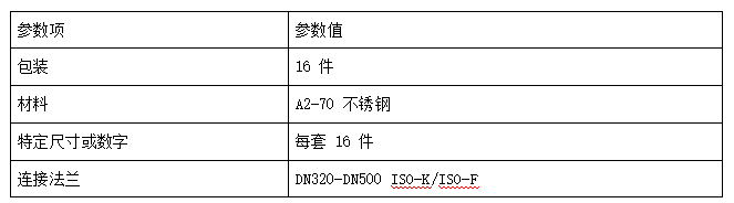KF 法兰单螺栓组件