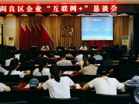 阎良区企业“互联网＋”恳谈会